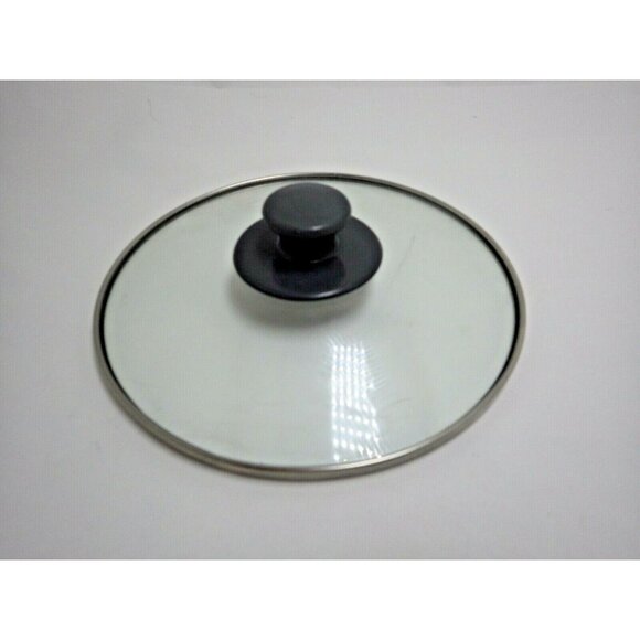 glass Sauce Lid 7 inch Cookware Pan Cover Vented Top - Picture 1 of 4